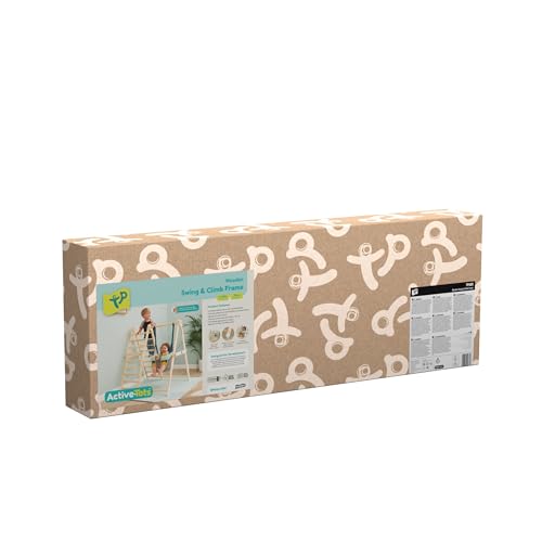 TP Toys Active Tots Pikler Style Wooden Climb And Swing. Indoor Use And Foldable, Baby And Toddler Toy, Montessori Indoor Climbing And Play Set With Swing. FSC Certified Wood - Suitable For 18+ Months - Image 6