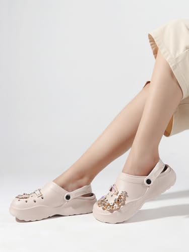 Image of Sukun Womens Sukun Lov 1192 Women's Clogs /Sandals with Adjustable Back Strap Clog