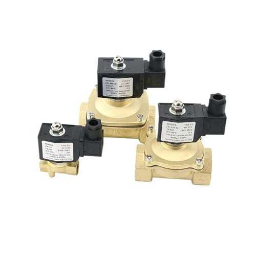 Électrovanne en laiton DN40 AC220V robuste à haute résistance mécanique