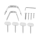 Veemoon Soporte para Jamón de Acero Inoxidable Creativo y Práctico Accesorio para de Hogar Rack de Almacenamiento Duradero para Cocina