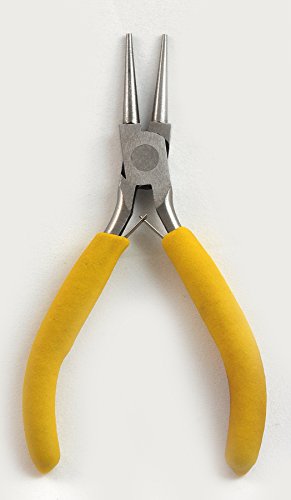 Bead Buddy Round Nose Pliers With Spring Action-Holds, Bends And Picks Up Objects Easily-Ideal For Crafts And Jewelry Making #TOP1