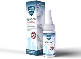Marsavet Spot-on Natural Tick and Flea Protection for Pets 50ml Flea and Tick Repellent for Cats and Dogs, Birds and Rodents, for All Ages and Breeds product image