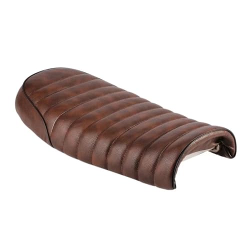 Coussin de siège moto café racer selle vintage noire confortable pour custom CG125