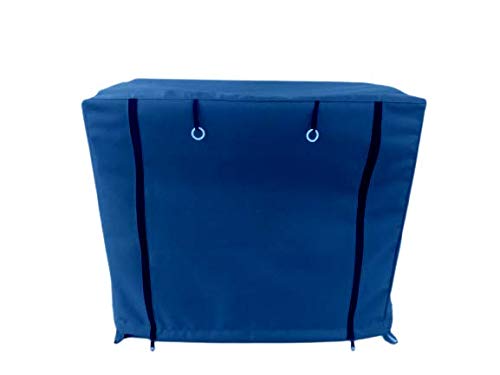 Bags And Covers Direct Limited Outdoor Waterproof Extra Large Generator Cover/Tent With Frame (Blue)