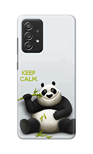 Image of PRINTFIDAA� Printed Hard Back Cover Case for Samsung Galaxy A52 | A52 5G | Samsung Galaxy A52s 5G Back Cover (Cartoon Panda) -2808