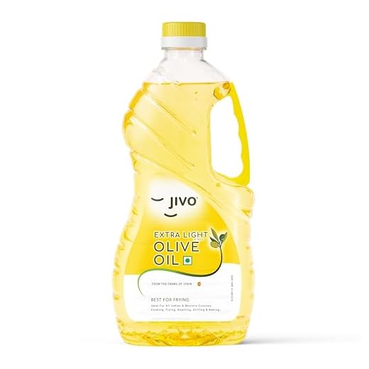Jivo Extra Light Olive Oil - 2 Litres | Ideal for Cooking, Dressings, Salads, Soups, Dips & Marinades | Low in Saturated Fat | Olive Oil in Convenient Pet Bottle for Easy Pouring