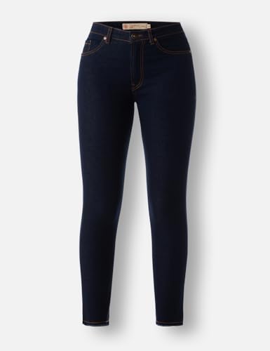 Image of INKD Women's Slim Fit Jeans - Mid-Rise| Stretchable | Enzyme Wash | Classic 5 Pocket Styling | Jeans for Women (Available in Plus Sizes)