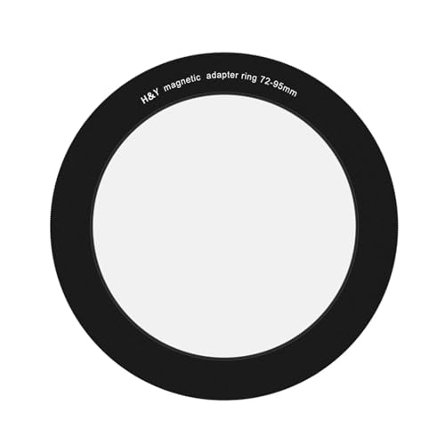 H&Y Step-Up Rings 72 to 95mm Step Up Ring Magnetic Filter Adapter Rings Stepping Up Ring, EVO Series