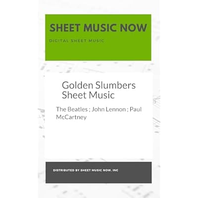 Golden Slumbers Sheet Music