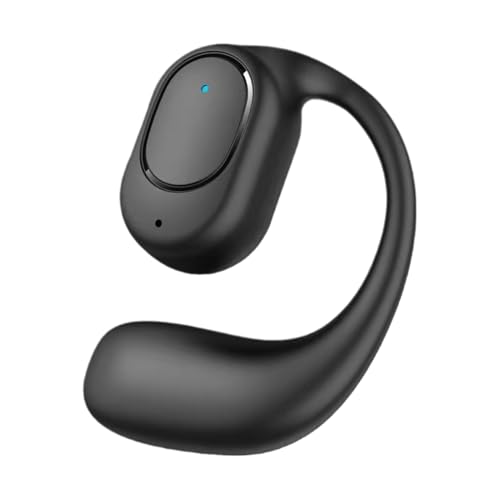 Auriculares Inalámbricos De Oreja Abierta - Dispositivo De Auriculares Ergonómicos En La Oreja, Auricular Bluetoth Audio Claro | Diseño De Ajuste Seguro Para Correr En Bicicleta, Equipo De Comunicati