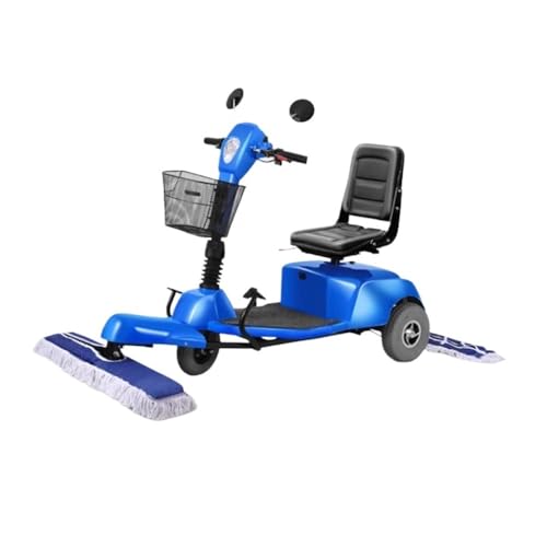 Walk Behind Manual Push Floor Sweeper Electric Dust Cart Driving TypeFloor Scrubber Work Shop Hospital Shopping Mallsuper Market Three Wheeled CleaningVehicle Industrial Sweeping Machine