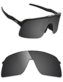 Alphax Stealth - Lenti di ricambio polarizzate nere per Oakley Sutro Lite OO9463