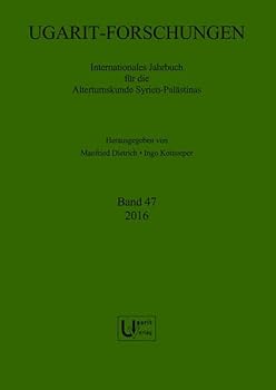 Hardcover Ugarit-Forschungen 47 (2016) [German] Book