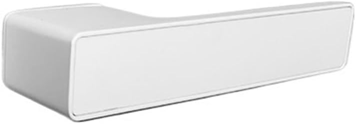 Bedroom Door Lock Solid Wood Door Lock Minimalist Lock Key Magnetic Room Door Lock Ecological Door Lock(White)