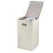 Sagnizer laundry basket, Folding laundry hamper Ivory laundry sorter