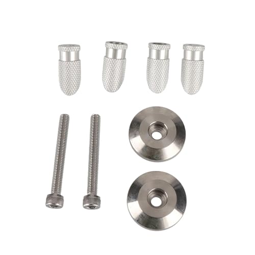 Embouts de guidon de motocross premium acier inoxydable conversion drop head - 3