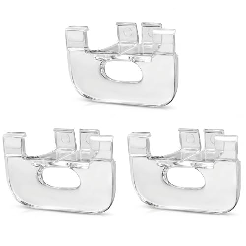 Cordless Honeycomb Shade Lift Handles for Window Treatments,Sturdy Blind Clips Replacement Parts, Hidden Plastic Retainer,Quick Tool-Free Shade Repair Kit