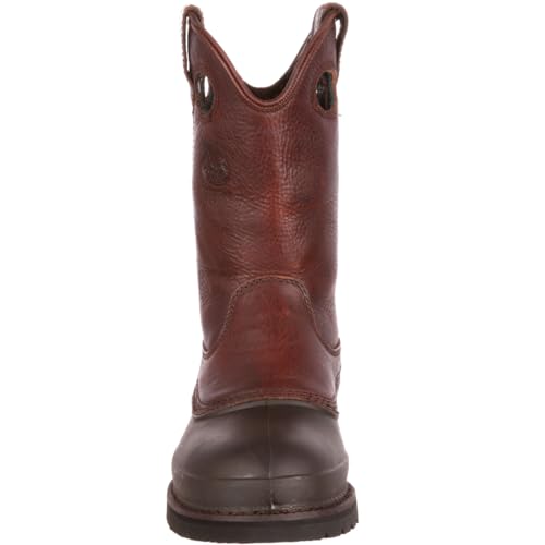 Image of Georgia Boot Men's Muddog Steel Toe Wellington Work Boots
