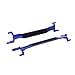 Atomik RC Traxxas X-Maxx Alloy Battery Hold Down - 2pcs, Blue TRX 7719