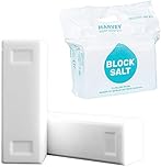 Harvey Block Salt for Water Softeners | Original Pure Grade A Food Quality Salt | 3 Bags, Securely Boxed | Each Bag Contains 2 Blocks | Efficient Softening Solution