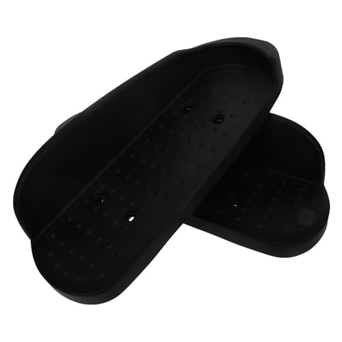 Pédales pour vélo d'exercice et elliptique Gatuida en PP noir avec kit d'installation