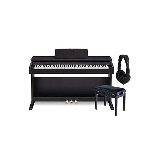 Casio Celviano AP 270 Black Pack - Pianoforte Digitale/Panchetta/Cuffie