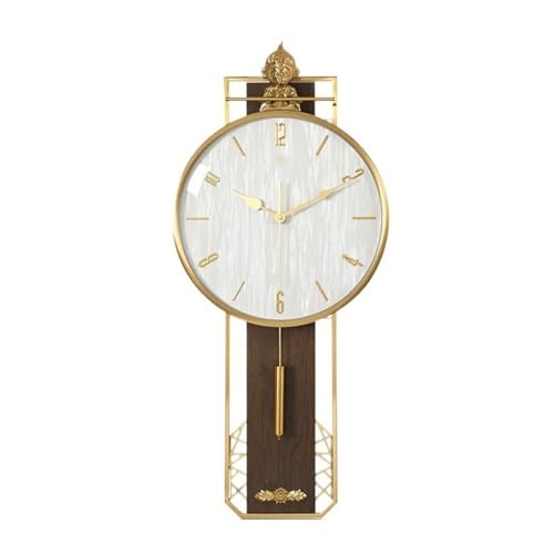 Horloge murale design au style chinois léger luxe raffiné