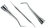 Hollenback Carver 1/2 Dental Restorative Amalgam Plugger Double Ended Instrument