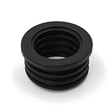40mm Adaptor, Black Kayflow 110mm Soil &amp; Waste Pipe Fitting