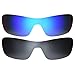 IMYTPFT Compatible/Replacement for Lenses oakleys Turbine Rotor Blue/Black Polarized