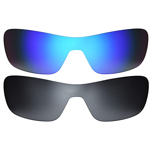 Lentilles de rechange Turbine Rotor noir polarisé verres de remplacement solaires