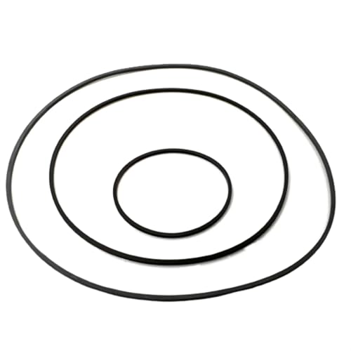 Cinturón Transmisión Grabadoras Cinta Casete, Sección 1,0mm, Correa Transmisión Goma Cuadrada, Longitud Plegada, 155-210mm, Unidades, Correa Correa Transmisión(Folded Length 160mm)