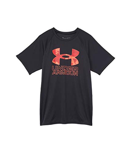 Image of Under Armour Boys' Tech Hybrid Printed Fill Short-Sleeve T-Shirt