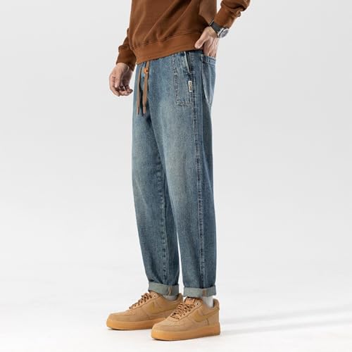 Jeans Pants Trousers Denim Spring and Autumn Men's Loose Retro Tapered Classic2