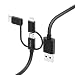 Produktbild Hama 00183304 USB-Kabel, 1,5 m, USB 2.0, USB A, Micro-USB B, Schwarz
