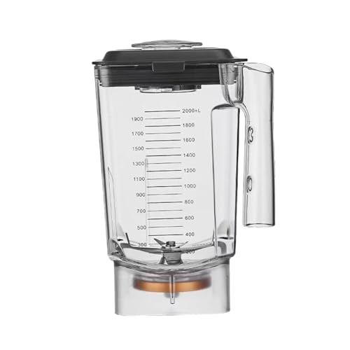 Vaso De Licuadora De 2000ML Con Cuchillo De Repuesto, Compatible Con AUX, Piezas De Repuesto De Mezcladora HX-PB1057