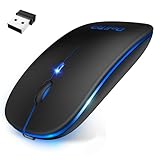 マウス 無線 【高精度・高感度&極薄型モデル】 ワイヤレスマウス 静音 薄型 多彩変換ライト 800/1200/1600DPIモード 薄型マウス 2.4GHz 光学式 小型 静音まうす 軽量 節電3段階DPI切替 左右対称型 USB 簡単接続 携帯便利 Mac/Windows/PC対応