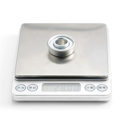 GXRQLHYZ 4 x Wheel Bearing Lawn Mower 12.7 mm x 28.6 mm Tractor Lawn Tractor Wheels Ball Bearing Wheel Bearing – Bild 5