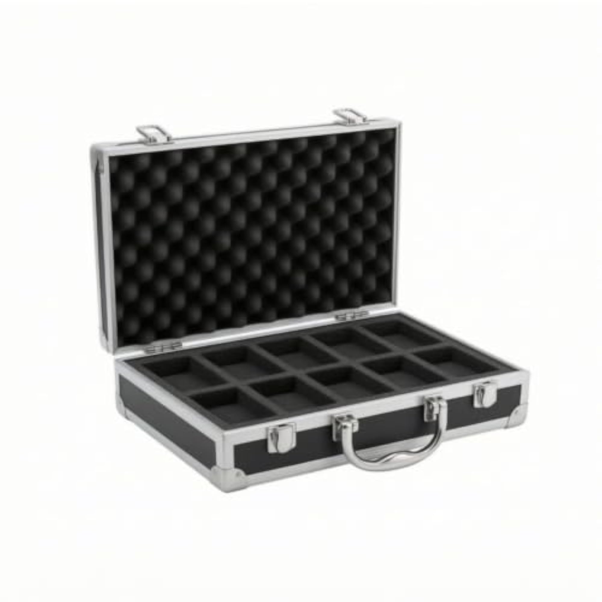 Aluminum Watch Box with 10 Slots