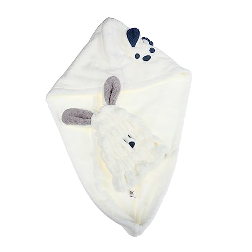 Gogogmee 2Pcs Hair Turban Towel for Curly Hair Quick Drying Hair Wraps Soft and Absorbent for Gym Beach Yoga and Home Use Family Friendly Design