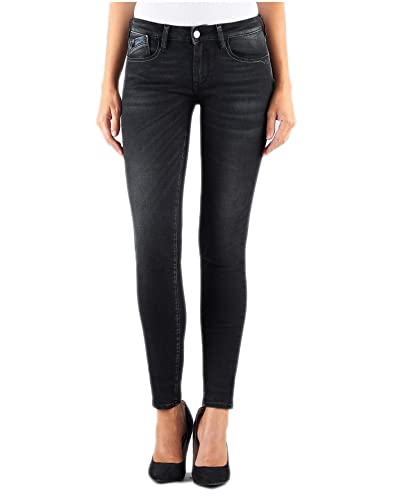Jeans skinny Power3 Le Temps des Cerises noir avec effet galbant