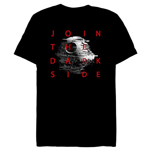 T-shirt Star Wars haut manches courtes pour homme noir taille XX-Large imprimé