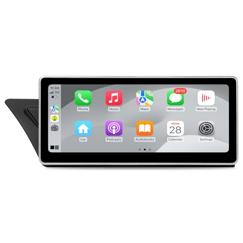 10.25 inch Touch Screen for Audi A4 A5 S4 S5 RS4 RS5 Concert/Symphony (2009-2016) Built in Android Auto CarPlay Bluetooth Upgrade Factory Car Radio Retain Original Stereo Amplifier System