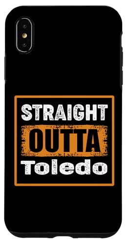 Straight Outta Toledo Ohio USA ���g�� �A���e�B�[�N�� ���B���e�[�W �X�}�z�P�[�X iPhone XS Max �p