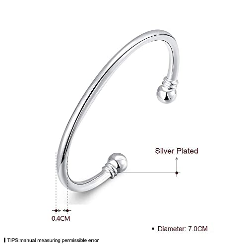 Denchy DCYSZ000 925 Silver Bangle Bracelet thumb #1
