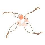 OFFSCH 4個 喜马拉雅粉红盐舔盐块 馬 牛 鹿 家畜用ミネラル補給 軽量で使いやすい 別包装で保管便利 牲畜の健康維持と成長促進