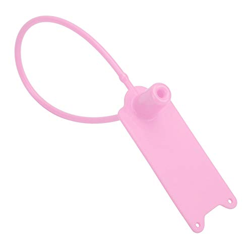 RASTKY Bridas para Cables con Etiquetas Autoblocantes, 100 Unidades, 195 Mm, Corbata Autoblocante para Robo, Ropa, Maleta, Zapatos, Etiqueta para Bolsa () Bridas para Marcadores Grabables de Nailon