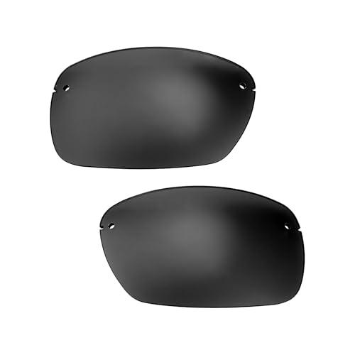 IMINTA Replacement Lenses for Maui Jim Kumu (724 Series) Sunglasses (Polarized, Black)
