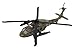 Daron Worldwide Trading Runway24 Hawk Helicopter, Black