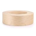 Skelang Maple 2" X 50' Roll Wood Veneer Edge Banding Preglued Iron On with Hot Melt Adhesive Edgebanding Flexible Wood Tape